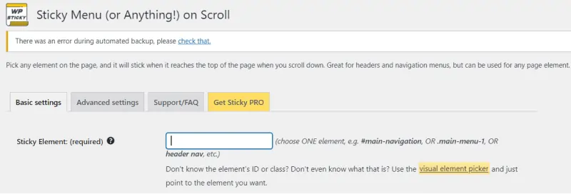 how to create menu in wordpress sticky menu plugin