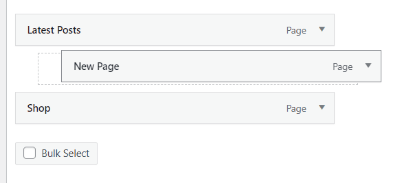 how to create a navigation menu in wordpress drug n drop
