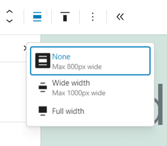 wordpress customizing page align