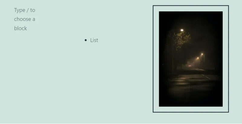 wordpress customizing page layout columns blocks