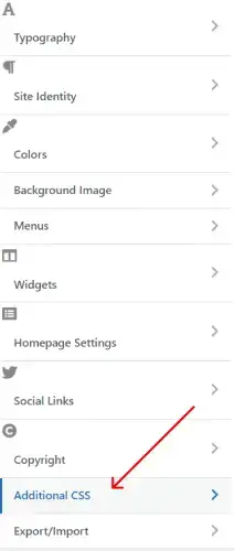 theme colors and layouts additional css