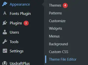 theme colors and layouts theme file editor