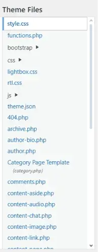 theme colors and layouts theme files