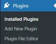 wordpress plugins installed plugins