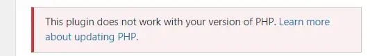 wordpress plugins not compatible