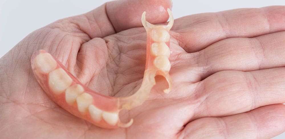 Nylon dentures