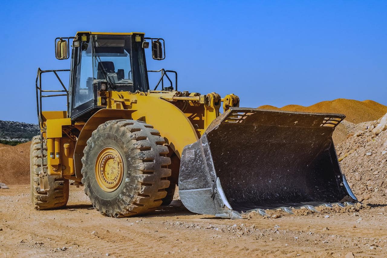 Bulldozer Dozer Loader Gravel Pit